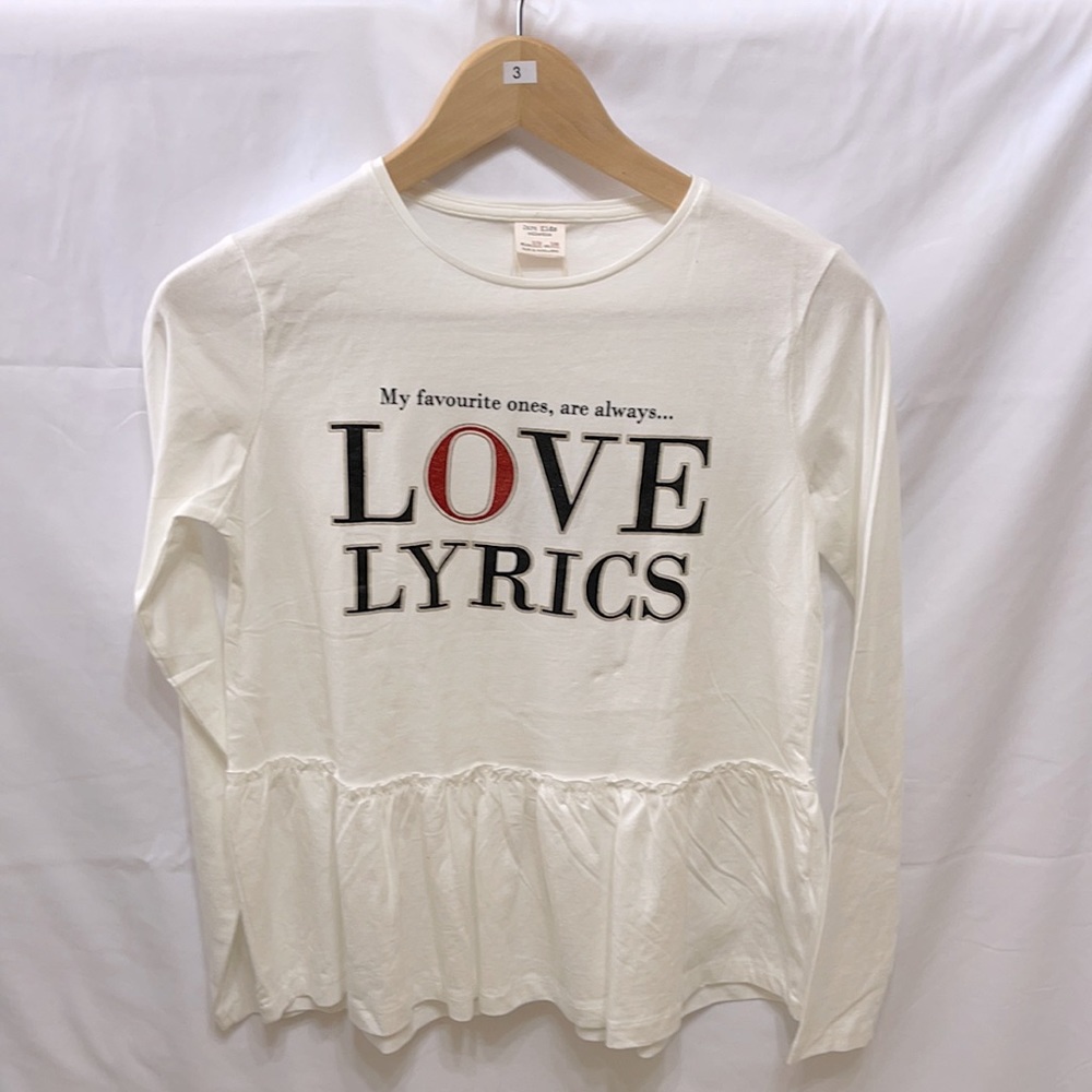Zara long sleeve tee